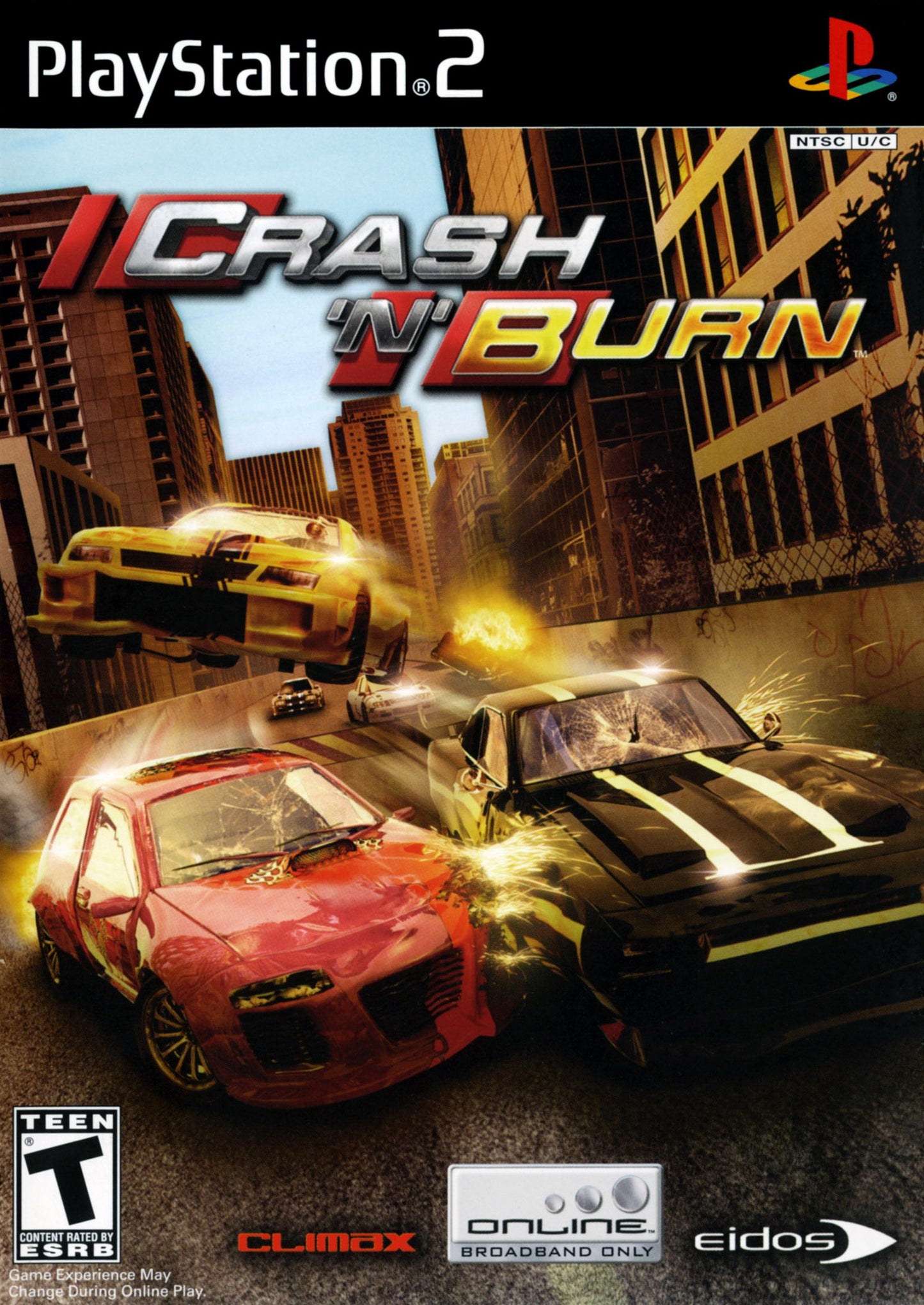 CRASH 'N' BURN  - PS2