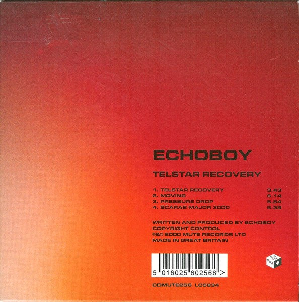ECHOBOY  - TELSTAR RECOVERY