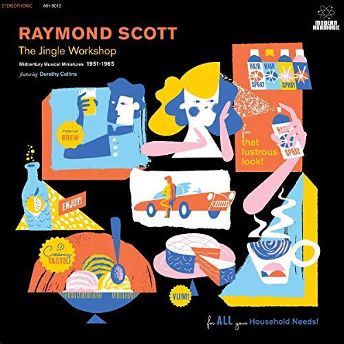 RAYMOND SCOTT - JINGLE WORKSHOP: MIDCENTURY MUSICAL MINIATURES (VINYL)