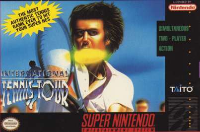 INTERNATIONAL TENNIS TOUR  - SNES (W/BOX)