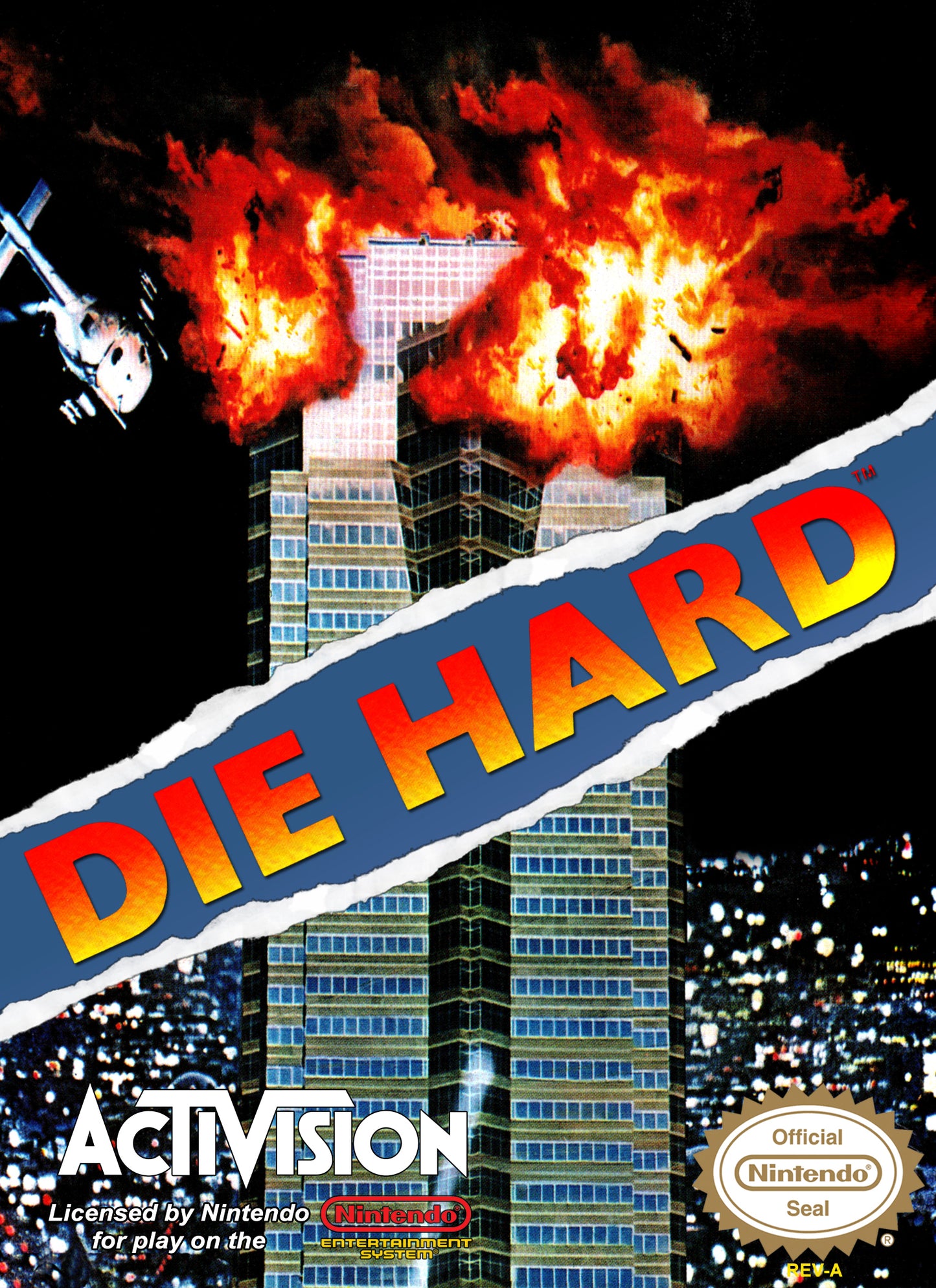 DIE HARD  - NES (W/BOX & MANUAL)