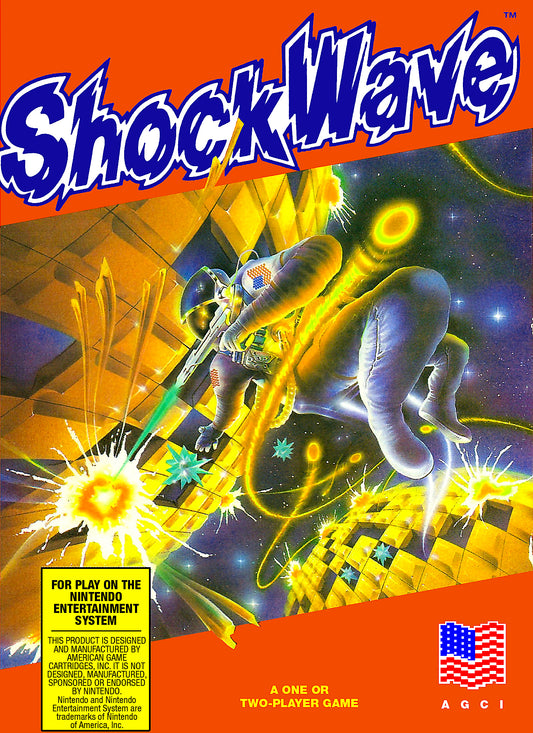 SHOCKWAVE  - NES (W/BOX & MANUAL)