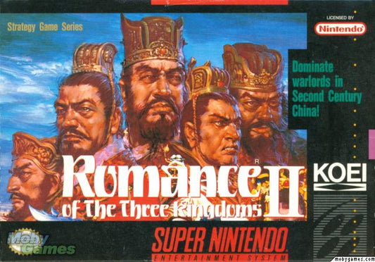 ROMANCE OF THE THREE KINGDOMS II  - SNES