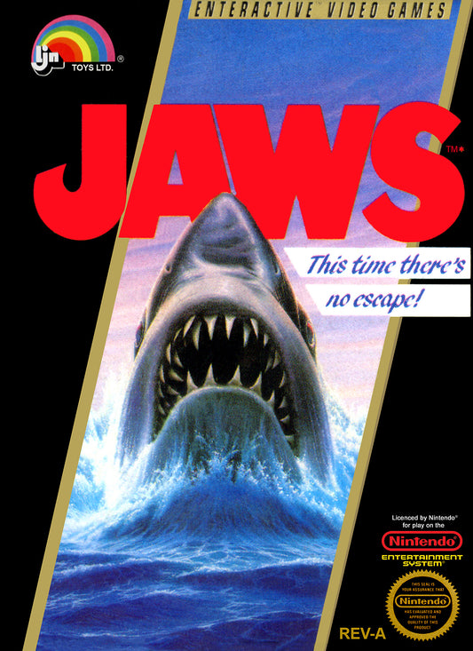 JAWS  - NES (W/BOX & MANUAL)