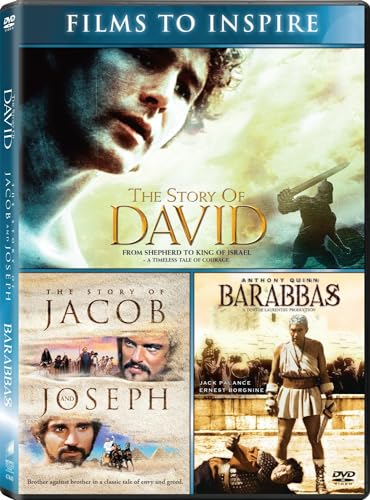 BARABBAS / STORY OF DAVID, THE (1976) / STORY OF JACOB AND JOSEPH, THE - SET (BILINGUAL)