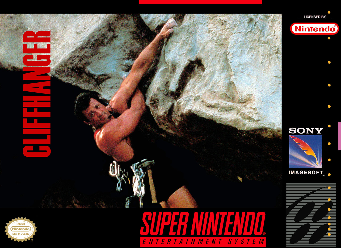 CLIFFHANGER  - SNES