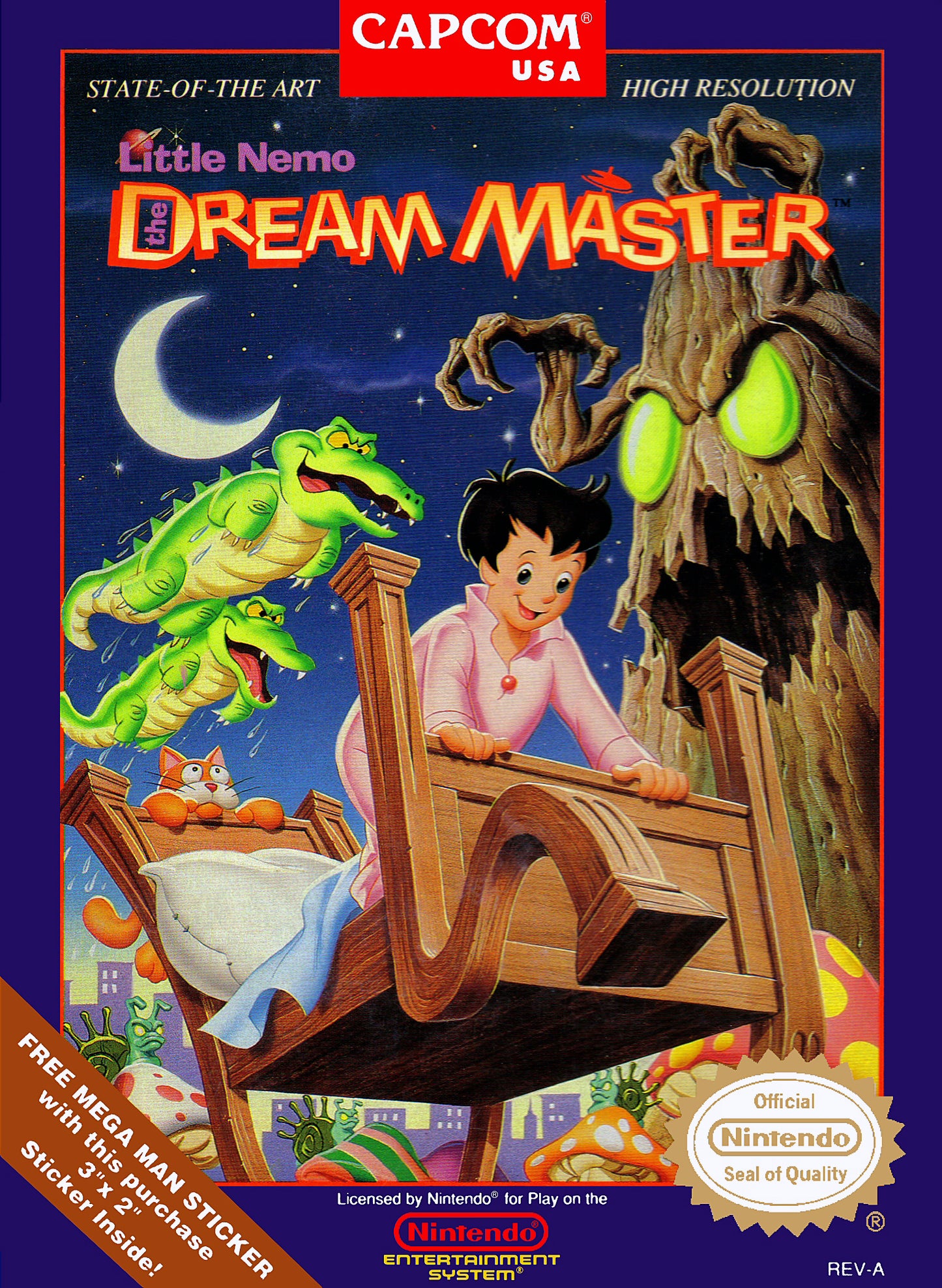 LITTLE NEMO: THE DREAM MASTER  - NES (W/BOX)