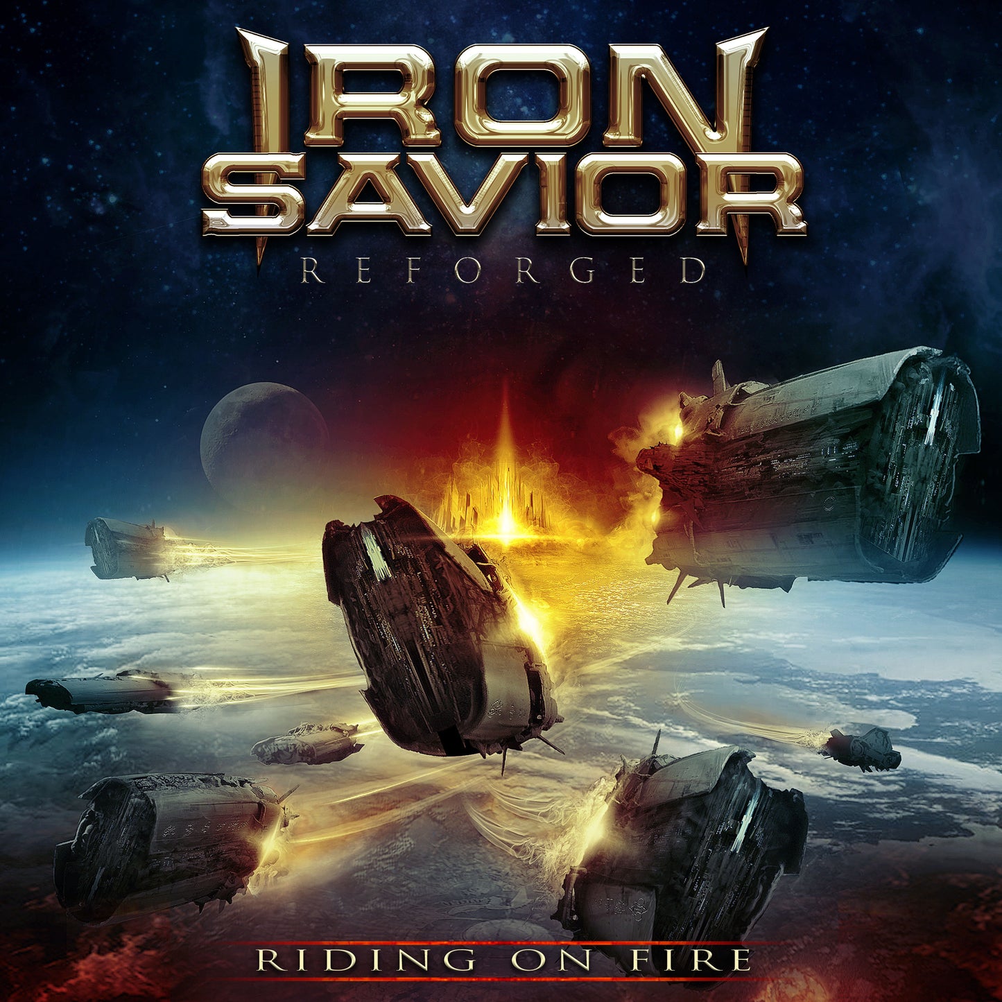 IRON SAVIOR  - REFORGED: RIDING ON FIRE