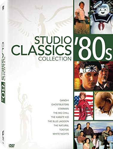 BEST OF 1980'S COLLECTION (THE BIG CHILL (1983) / THE BLUE LAGOON (1980) / GANDHI / GHOSTBUSTERS (1984) / THE KARATE KID (1984) / THE NATURAL / STARMAN (1984) / TOOTSIE / WHITE NIGHTS) (BILINGUAL)