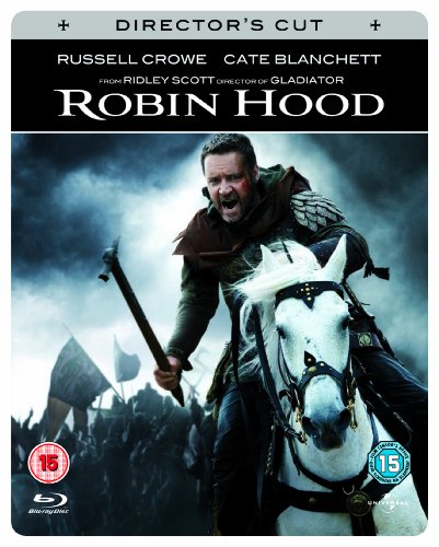 NEW ROBIN HOOD (EXTENDED DIRECTOR' - ROBIN HOOD (2010) (STEELBOOK) (BLU-RAY)