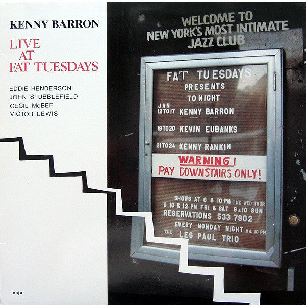BARRON, KENNY  - LIVE AT FAT TUESDAYS