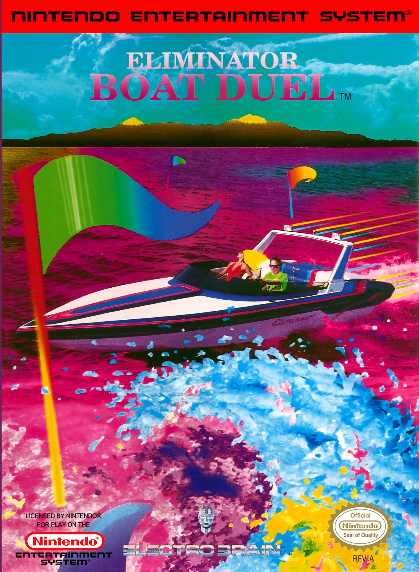 ELIMINATOR BOAT DUEL  - NES (W/BOX & MANUAL)