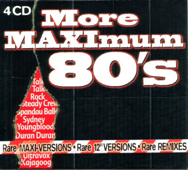 VARIOUS  - MORE MAXIMUM 80S (4CDS)
