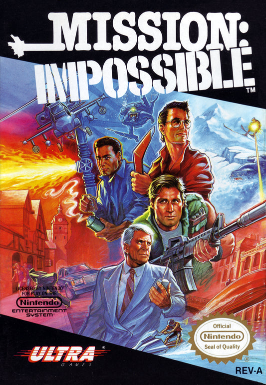 MISSION: IMPOSSIBLE  - N64 (W/BOX & MANUAL)