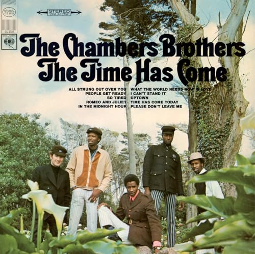 THE CHAMBERS BROTHERS - THE TIME HAS COME (RED VINYL)