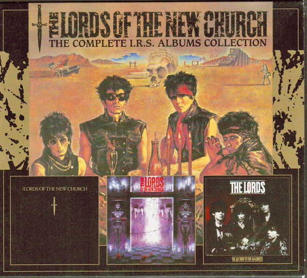 LORDS OF THE NEW CHURCH  - COMPLETE IRS ALBUMS COLLECTION (3CDS)