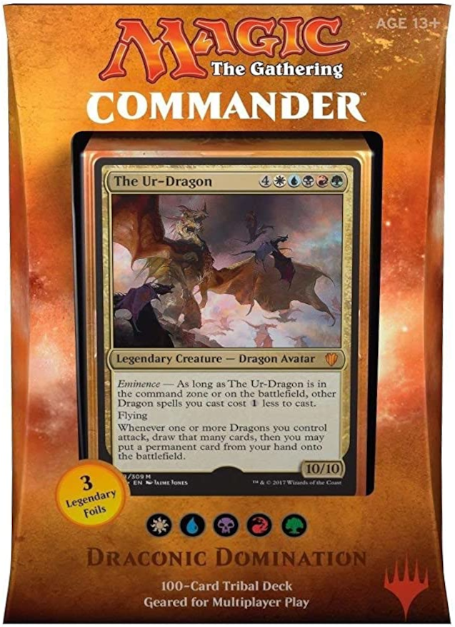 MAGIC THE GATHERING: DRACONIC DOMINATION - COMMANDER-2017