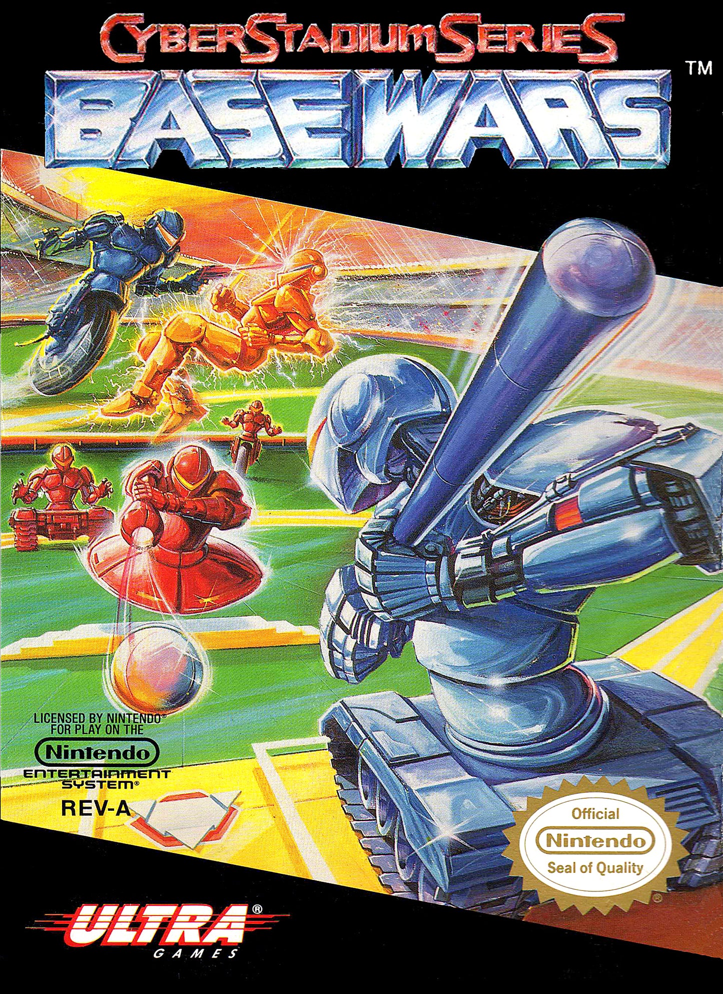 BASE WARS  - NES (W/BOX)