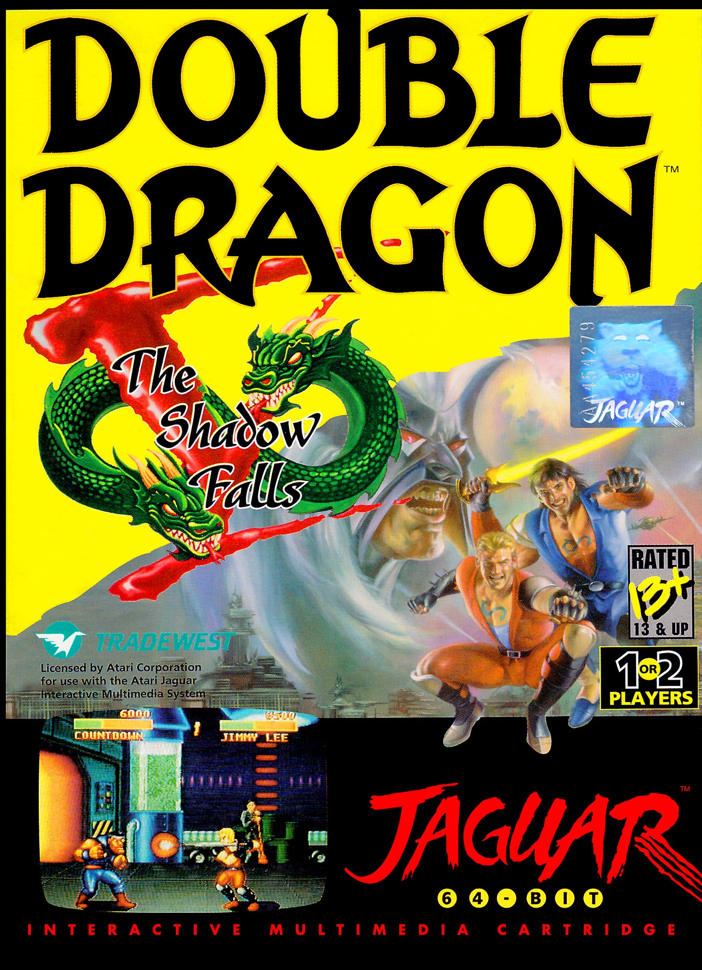 DOUBLE DRAGON V  - JAGUAR