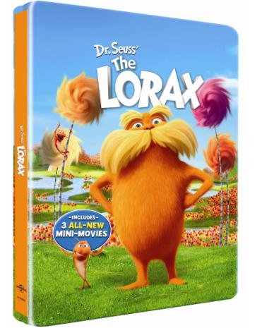 THE LORAX STEELBOOK BLU-RAY