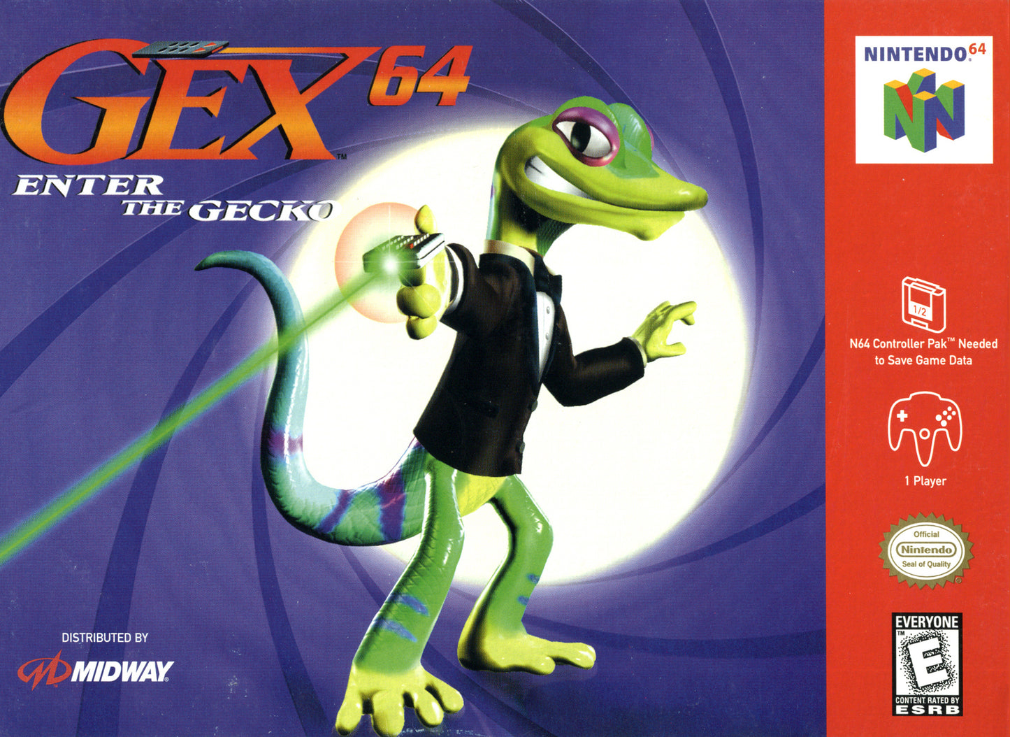 GEX 64  - N64 (W/BOX)