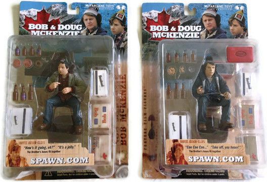 STRANGE BREW/SCTV: BOB & DOUG MCKENZIE - MCFARLANE-2000-SET OF 2