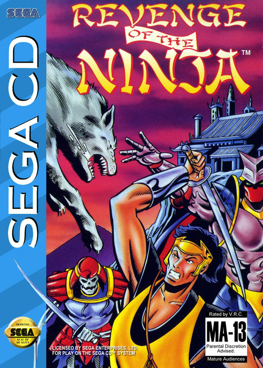 REVENGE OF THE NINJA  - SEGACD