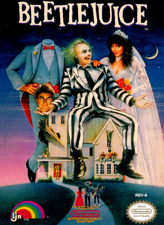 BEETLEJUICE  - NES (W/BOX)