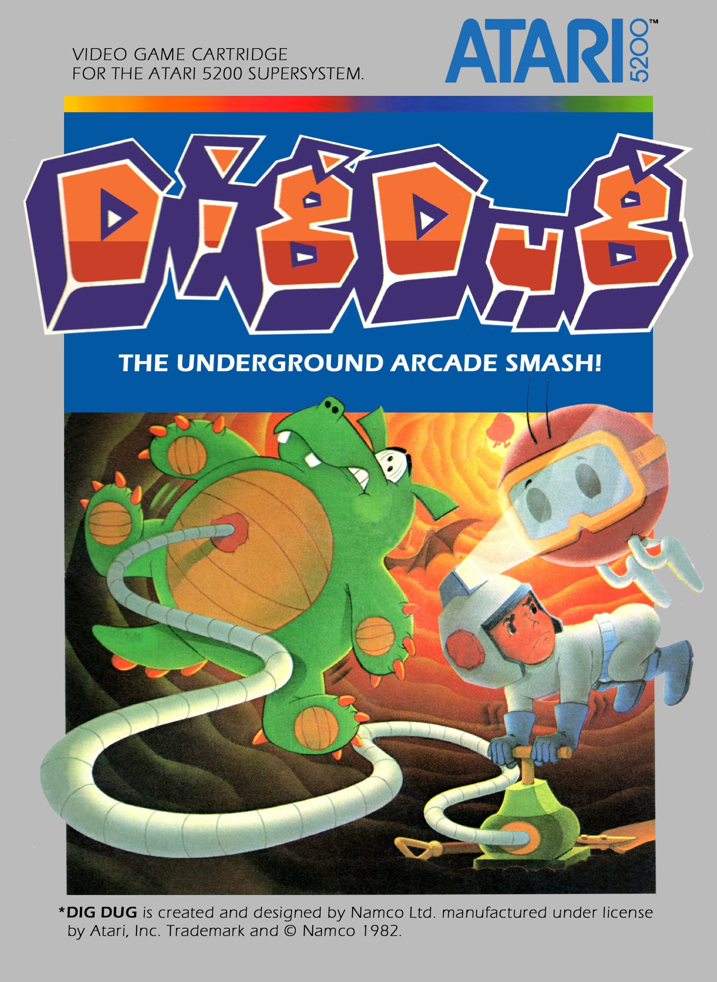 DIG DUG  - ATARI5200