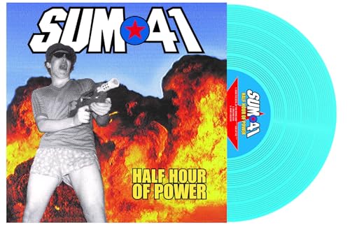 SUM 41 - HALF HOUR OF POWER (FLORESCENT BLUE WITH SWIRL VINYL 160G)