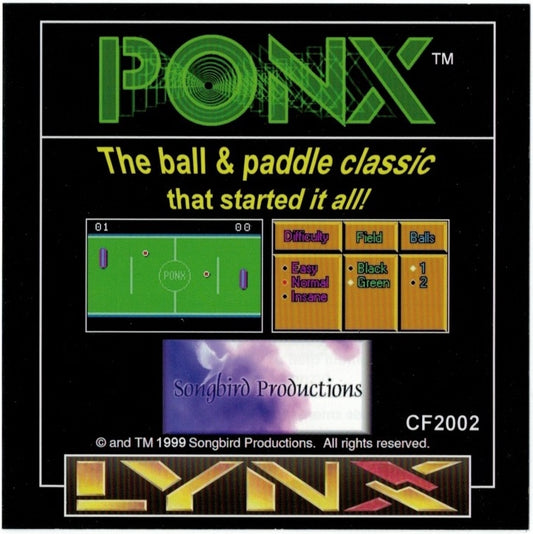 PONX  - LYNX