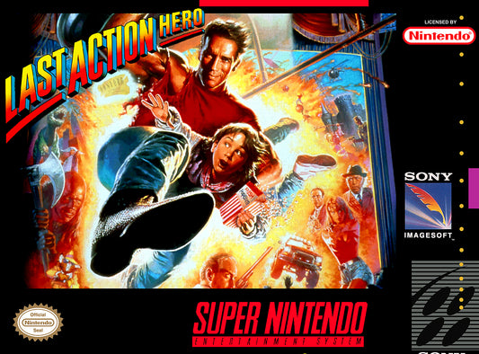 LAST ACTION HERO  - SNES