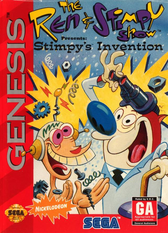 REN & STIMPY: STIMPY'S INVENTION  - GENESIS