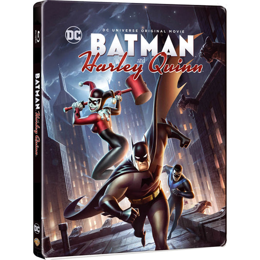 BATMAN & HARLEY QUINN - BLU-STEELBOOK
