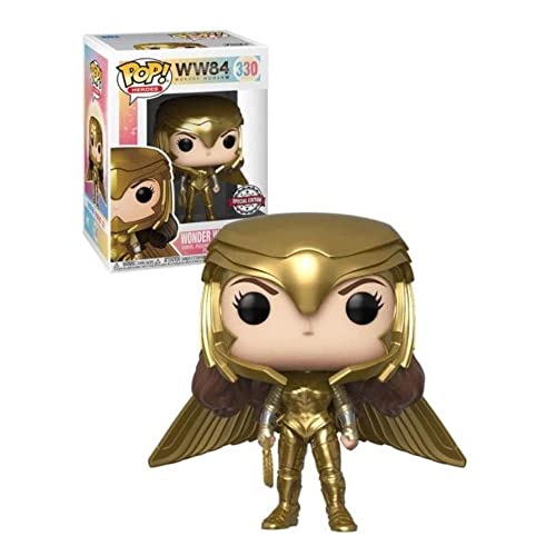 WW84:WONDER WOMAN GOLDEN ARMOR #330 - FUNKO POP!-EXCLUSIVE