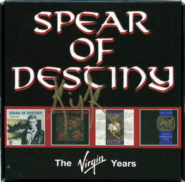 SPEAR OF DESTINY  - VIRGIN YEARS (4CDS)