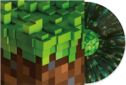 C418, DANIEL ROSENFELD - MINECRAFT VOLUME ALPHA GAME SOUNDTRACK - EARTH CONFETTI COLORED WAX