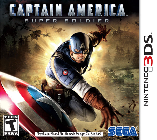 CAPTAIN AMERICA: SUPER SOLDIER  - 3DS