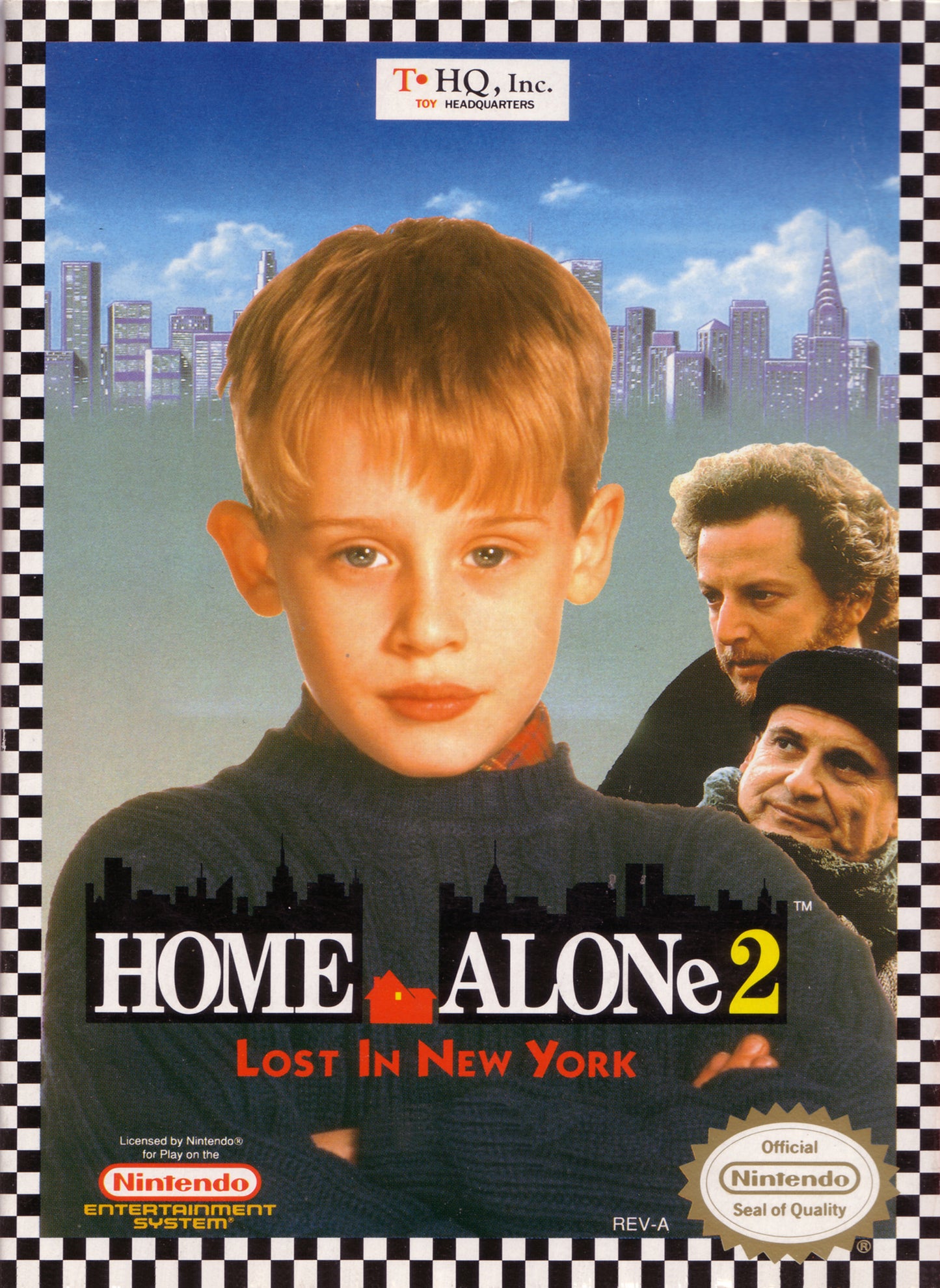 HOME ALONE 2: LOST IN NEW YORK  - NES (W/BOX & MANUAL)