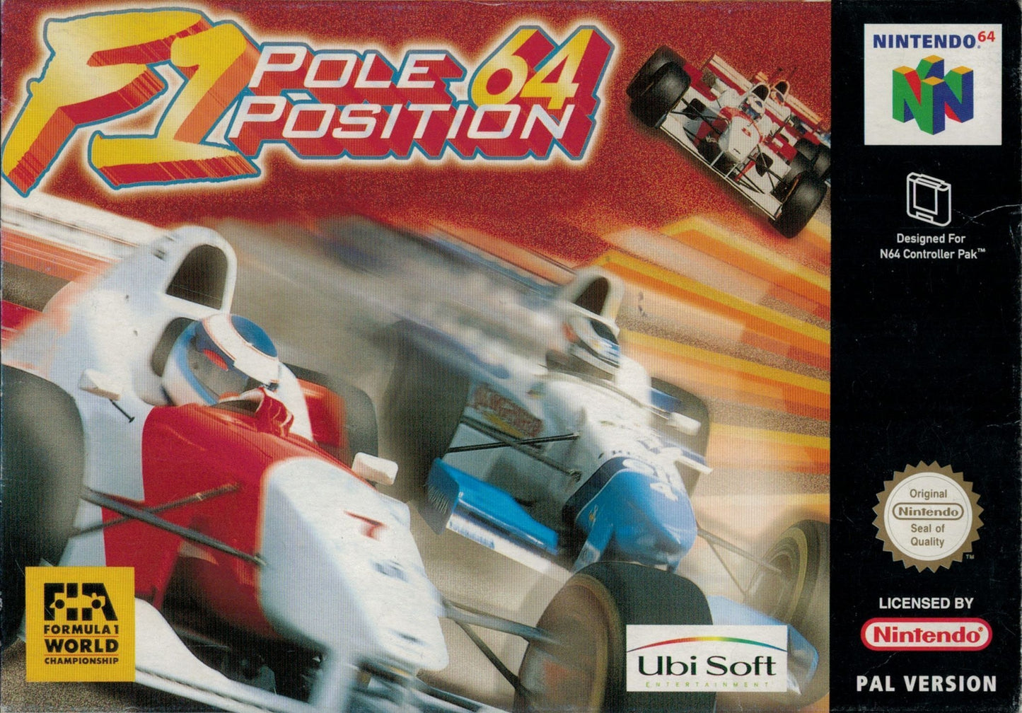 F1 POLE POSITION 64  - N64 (W/BOX)