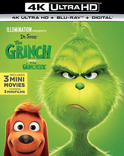 ILLUMINATION PRESENTS: DR. SEUSS' THE GRINCH [4K ULTRA HD + BLU-RAY + DIGITAL] (BILINGUAL)