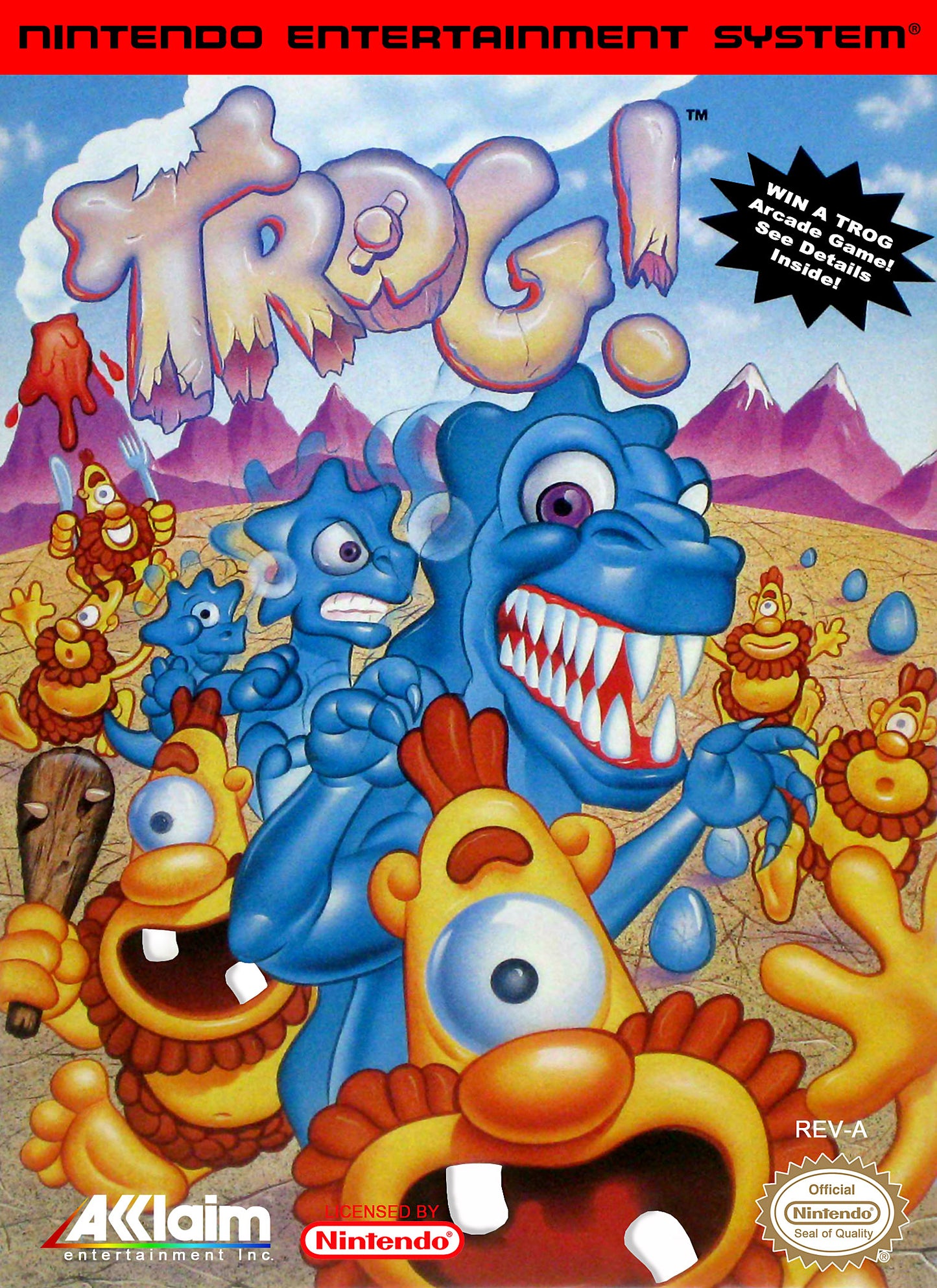 TROG  - NES (W/BOX)