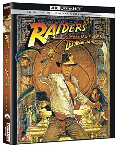 INDIANA JONES & THE RAIDERS OF THE LOST  - BLU-4K-STEELBOOK