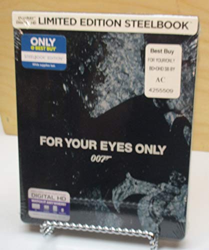 FOR YOUR EYES ONLY 007 BLU-RAY LIMITED EDITION STEELBOOK