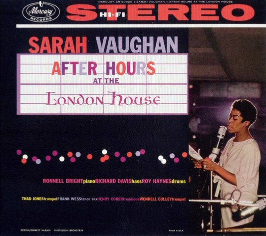 VAUGHAN, SARAH  - AFTER HOURS AT THE LONDON HOUSE