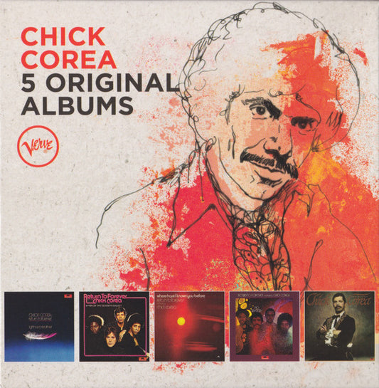 COREA, CHICK  - 5 ORIGINAL ALBUMS (VERVE)(5CDS)
