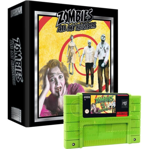 ZOMBIES ATE MY NEIGHBORS - SNES-LIMITED RUN BOXSET (SEALED)