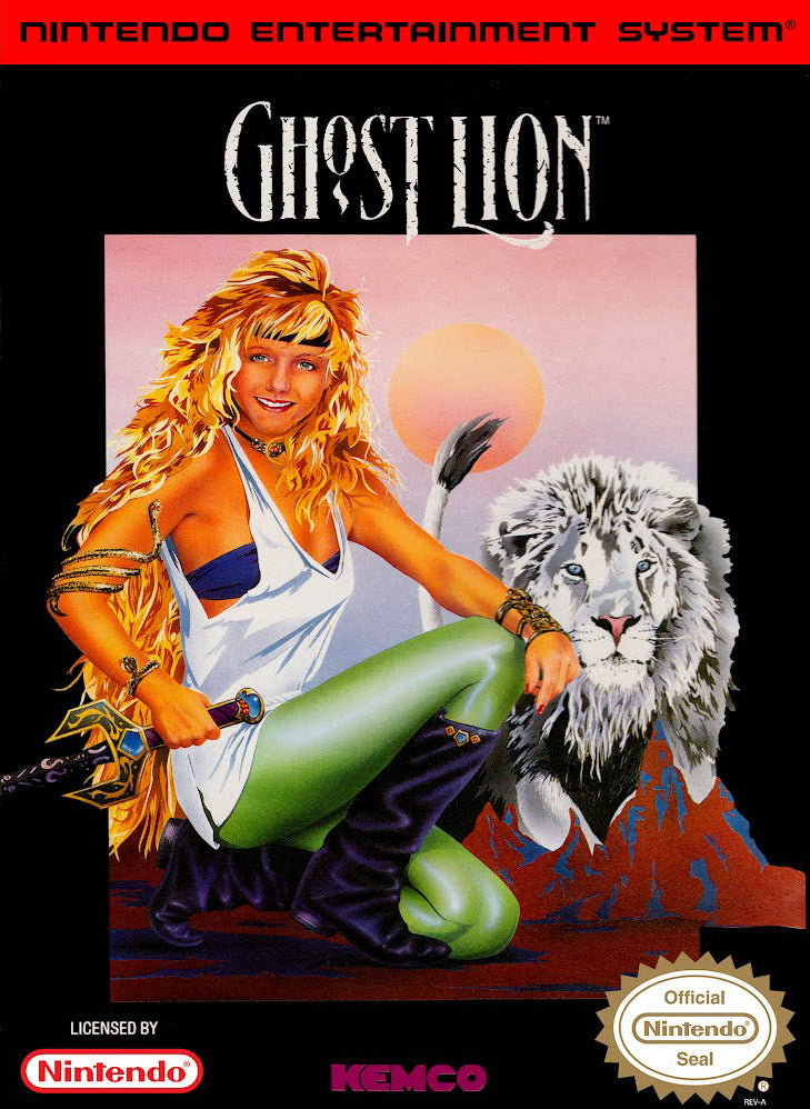 GHOST LION  - NES (W/BOX)