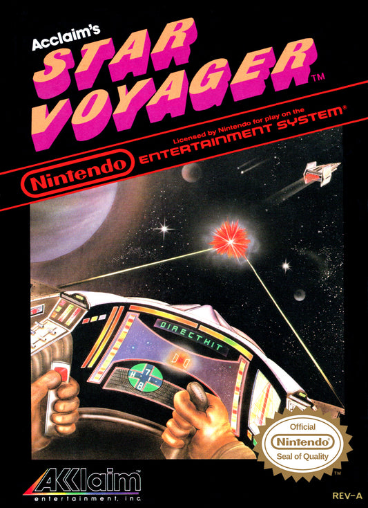 STAR VOYAGER  - NES (W/BOX & MANUAL)