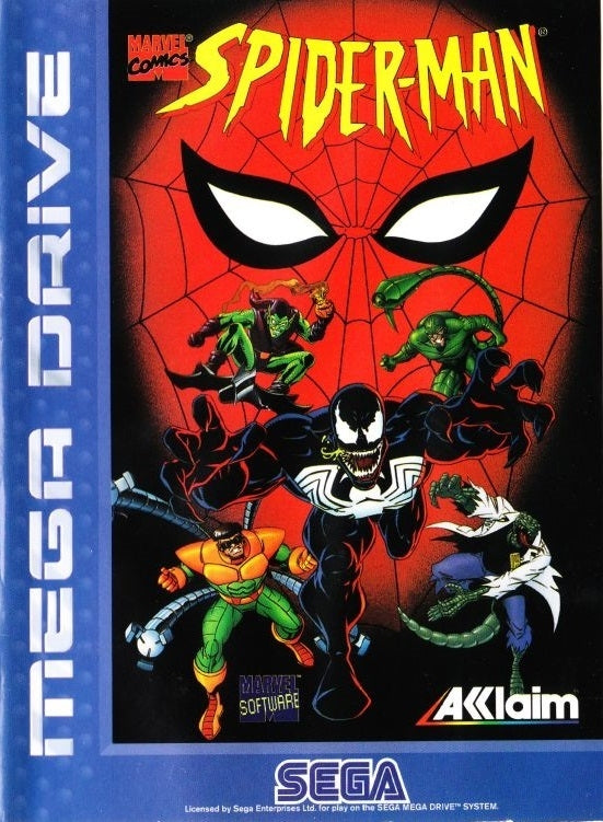 SPIDER-MAN  - SNES (W/BOX)